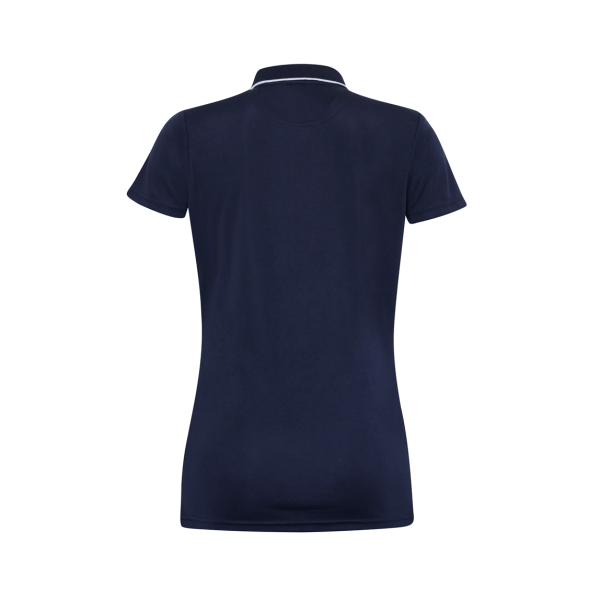 Navy Dry Fit Premium Short Sleeve Polo Shirt For Women